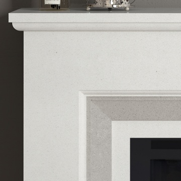 Elgin & Hall Cassius 950 Marble Gas Fireplace Suite